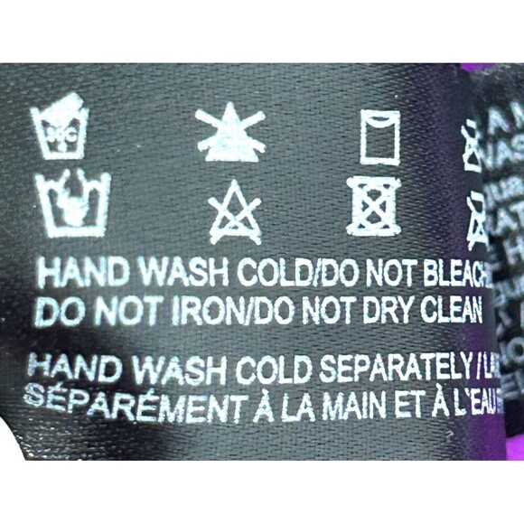 New Hurley Womens Size XS Max Isla Pull On Bikini Top Violet Tropical Print T3 - Picture 9 of 10